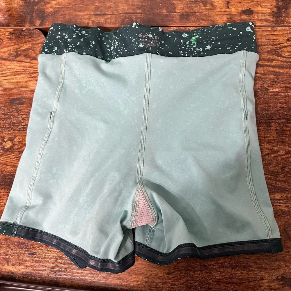 Athleta Hiit It 2 in 1 Short Women’s Size Small Teal Blue - Picture 6 of 6